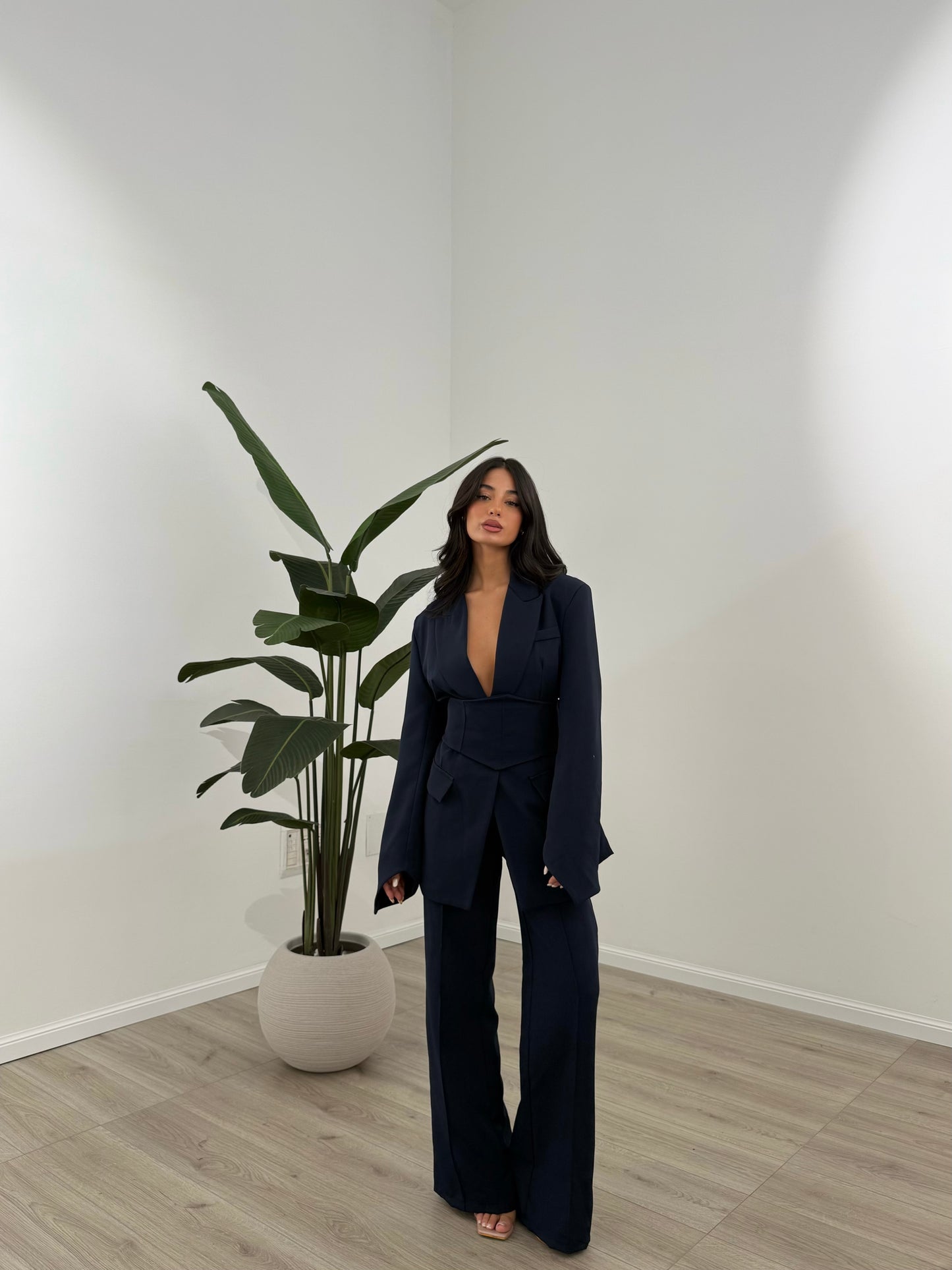 TAILLEUR BUSTIER BLU