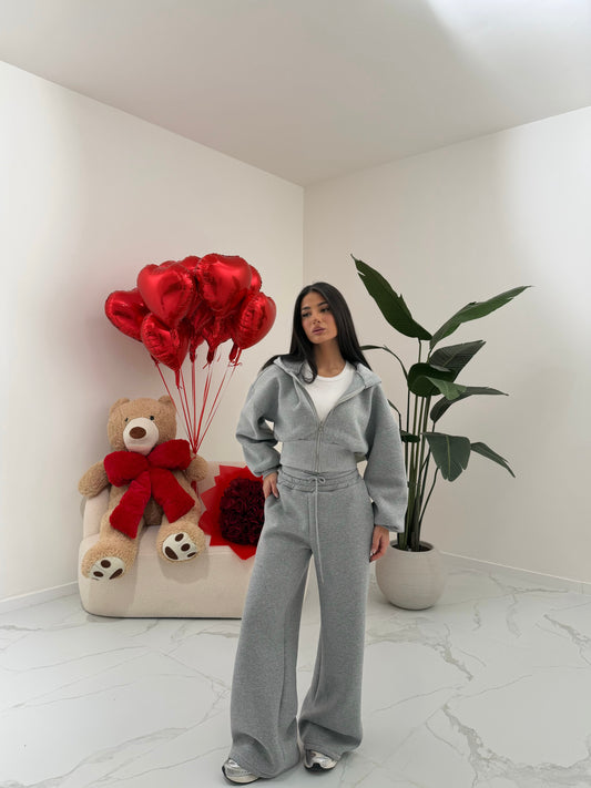 COORD SET SUPERBIE GRIGIO