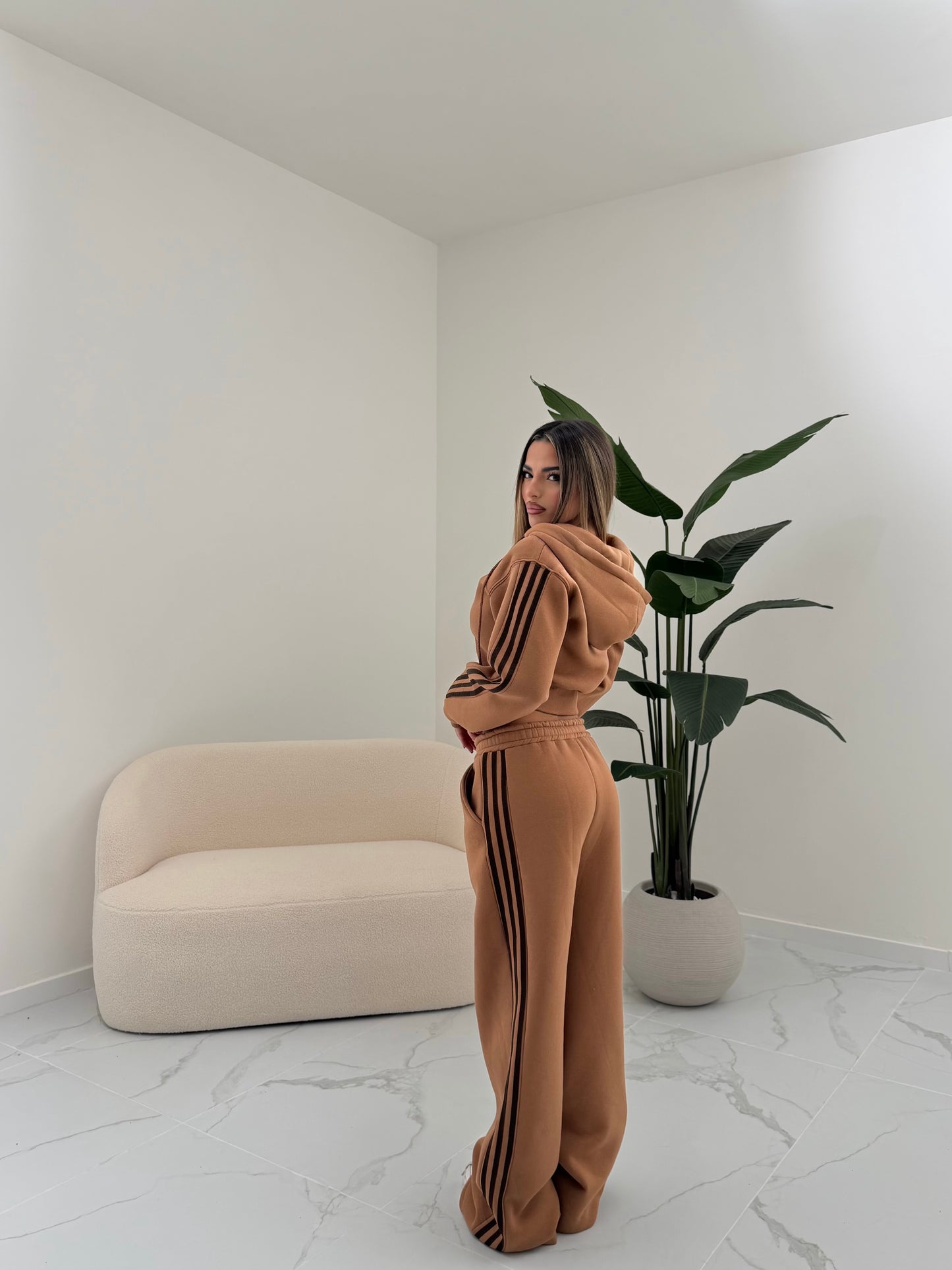 COORD SET LAZY BEIGE