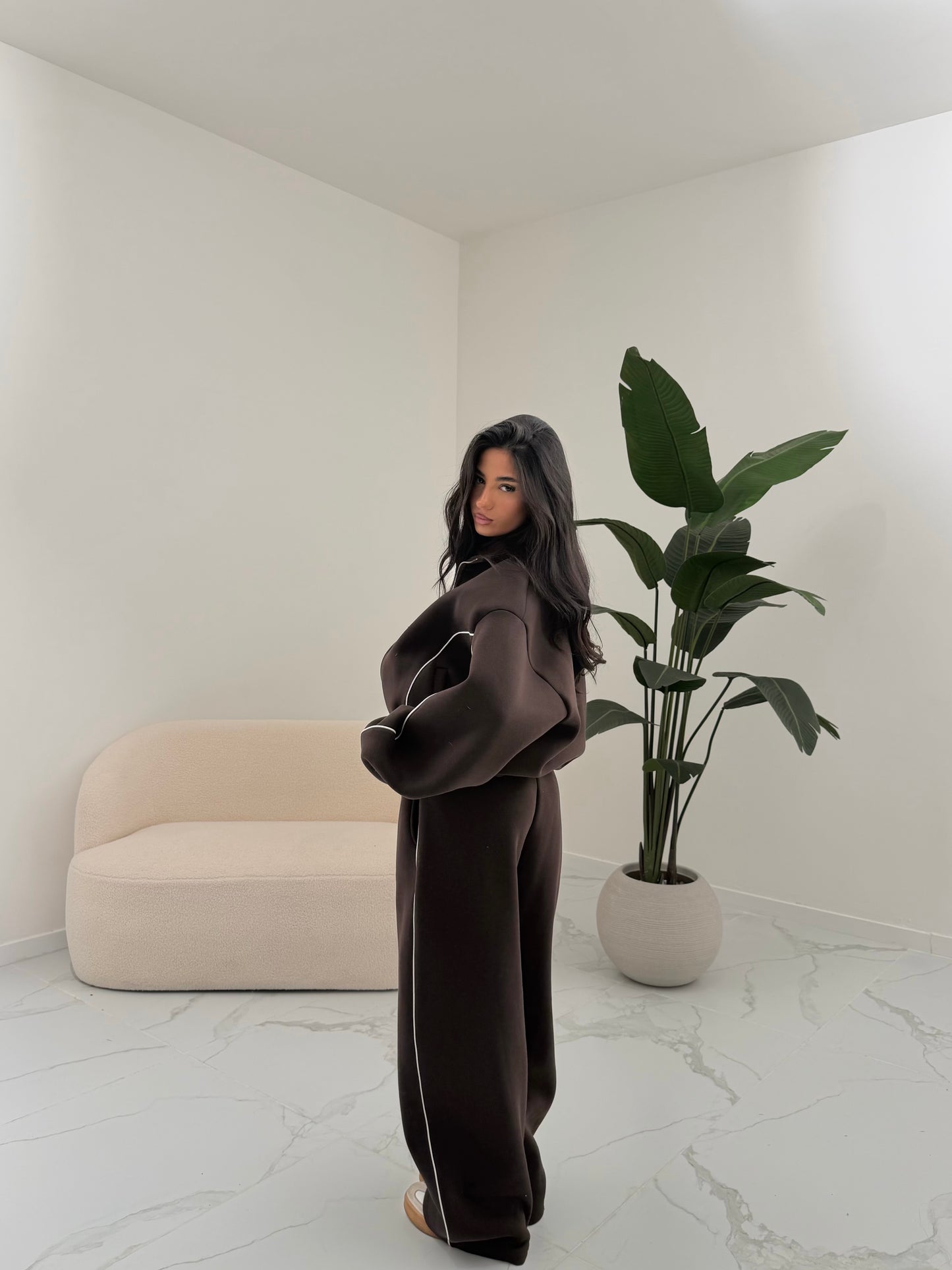 COORD SET NOHA MARRONE