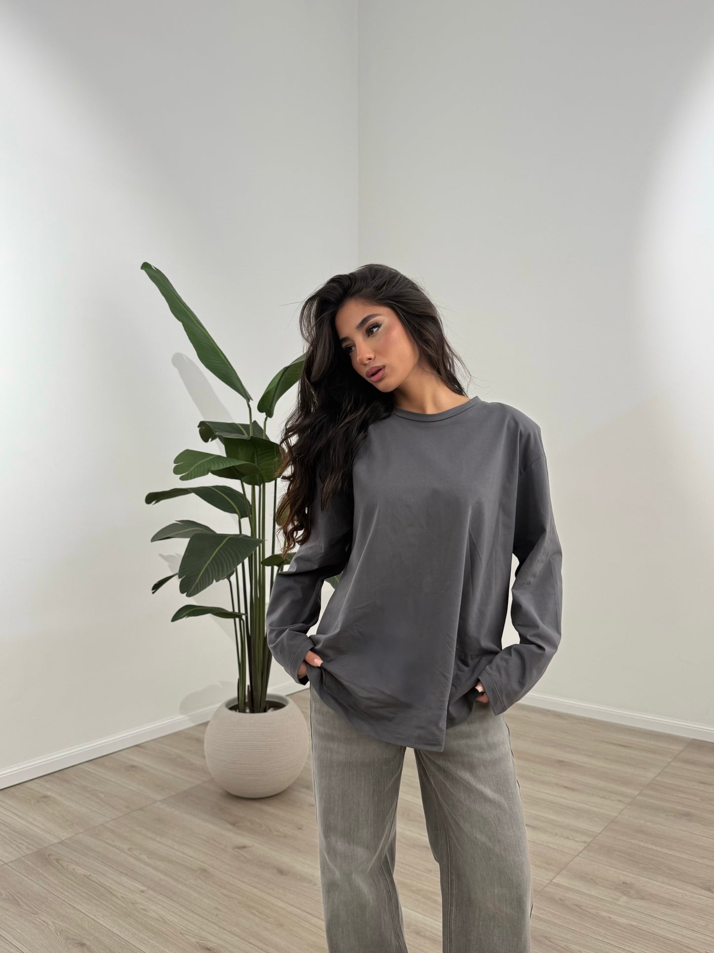 MAGLIA DEPENDENCE GRIGIA