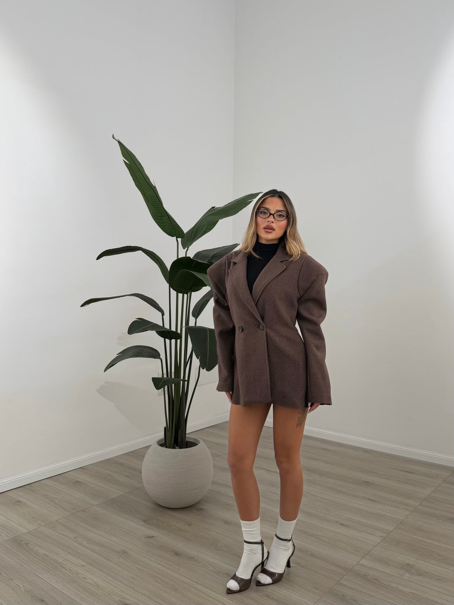 GIACCA SUPPORT MARRONE