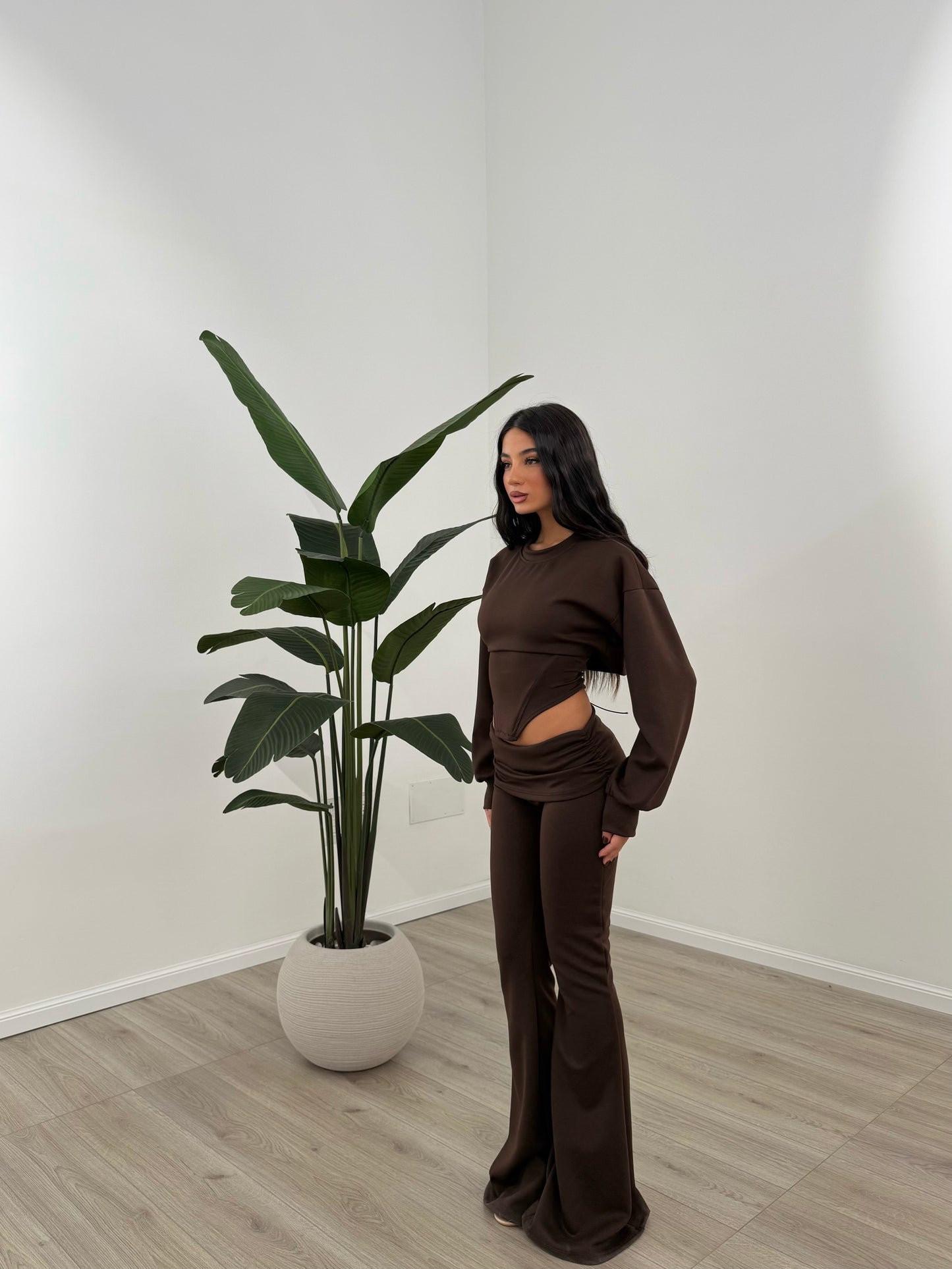 COORD SET ISABELLA MARRONE