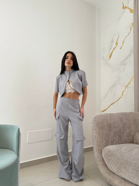 TAILLEUR YASMINE GRIGIO