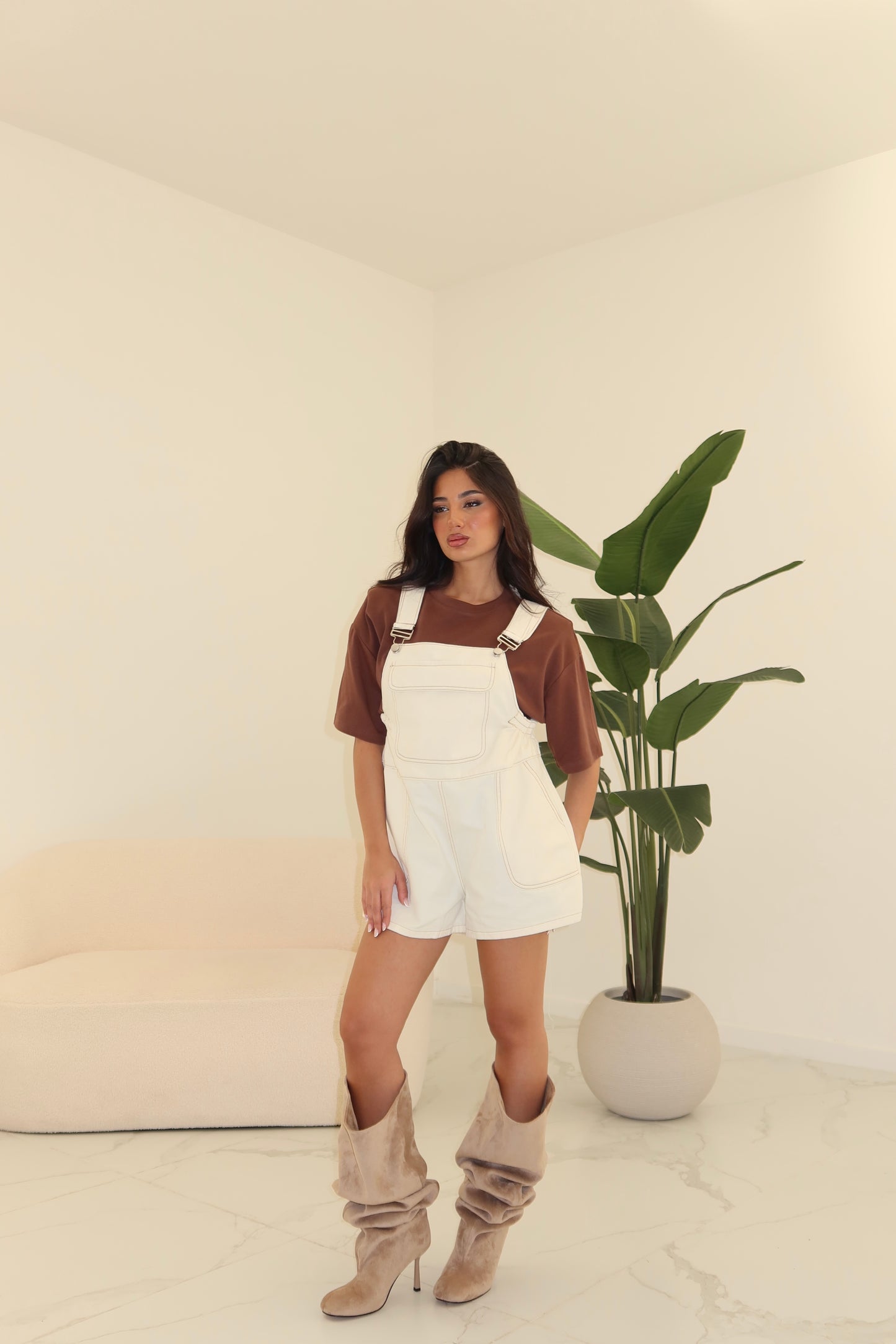 SALOPETTE EAZY BIANCA