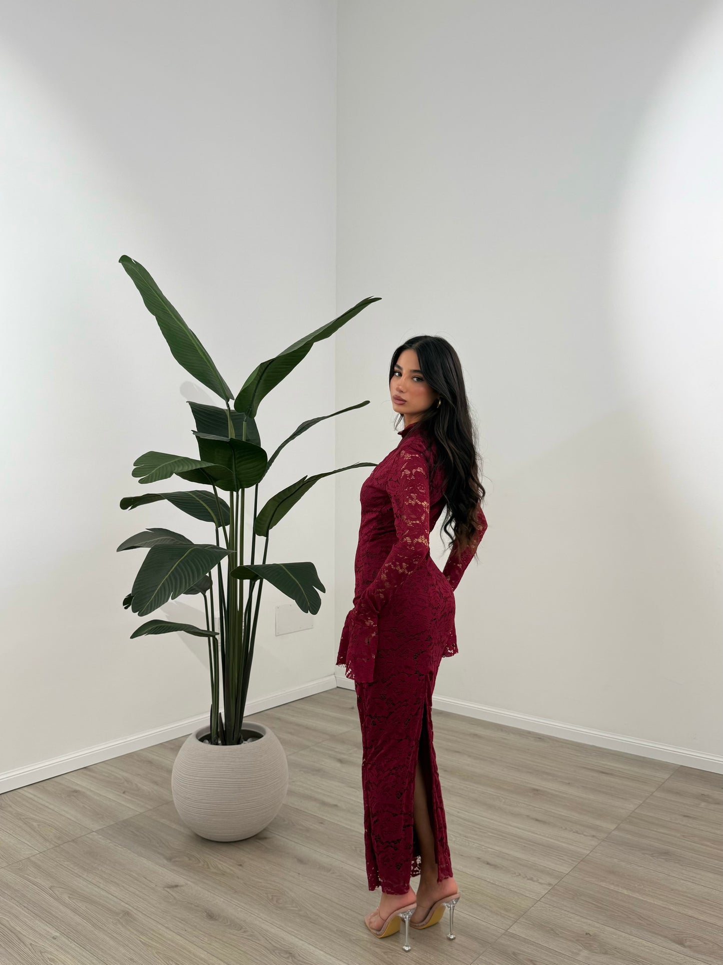 ABITO ROXIE BORDEAUX