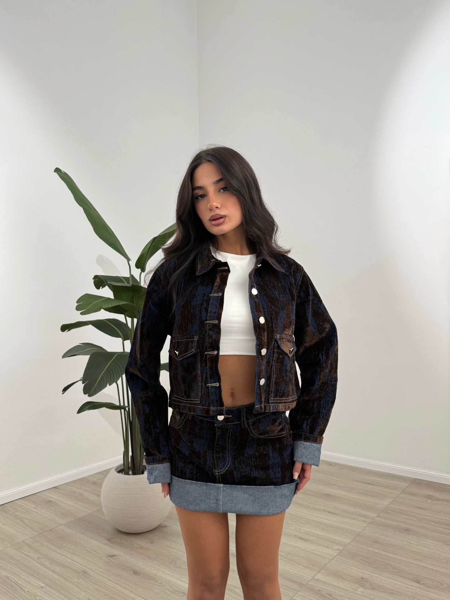 COORD SET EVENT MARRONE