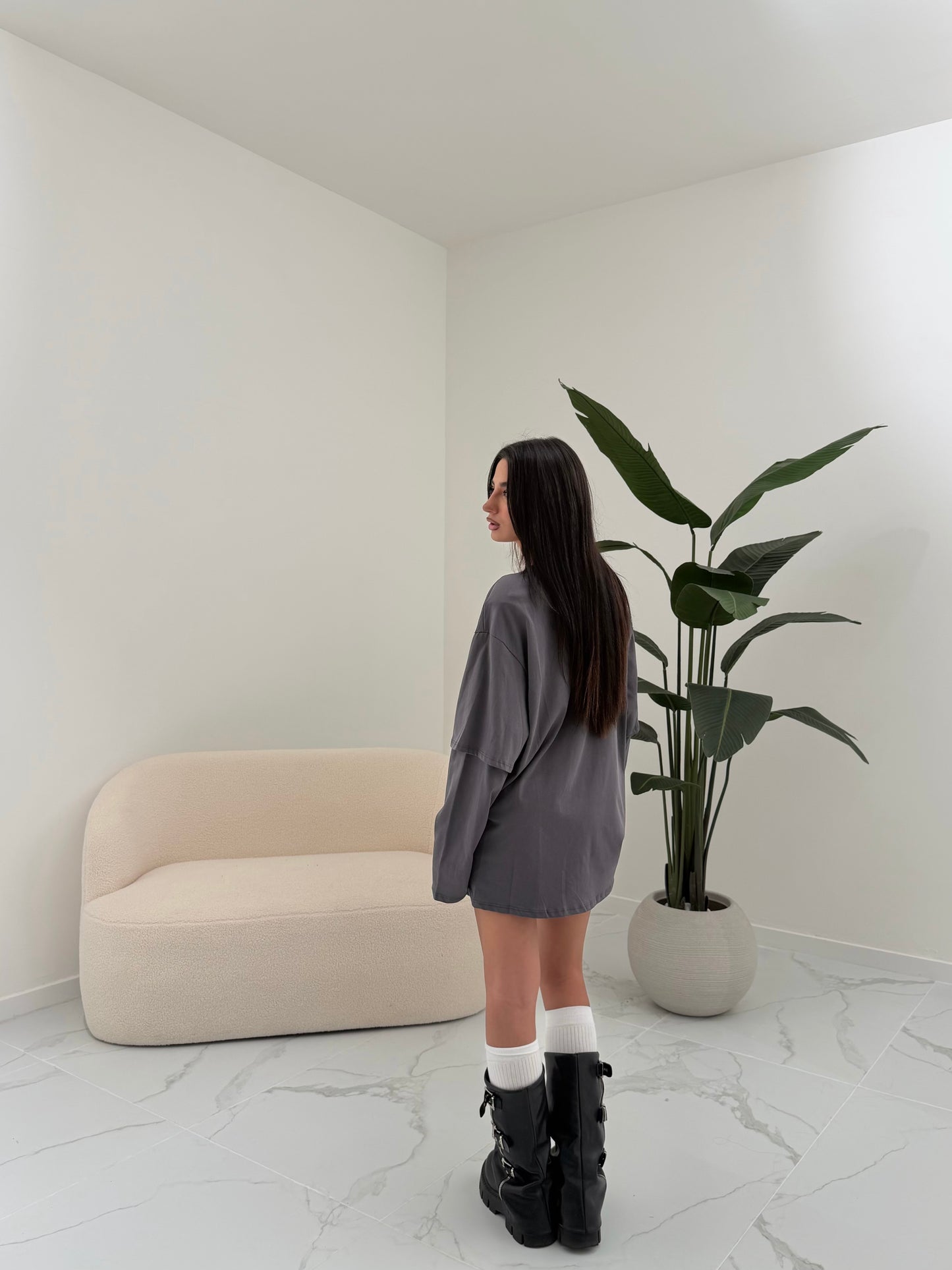 MAGLIA COUPLE GRIGIA