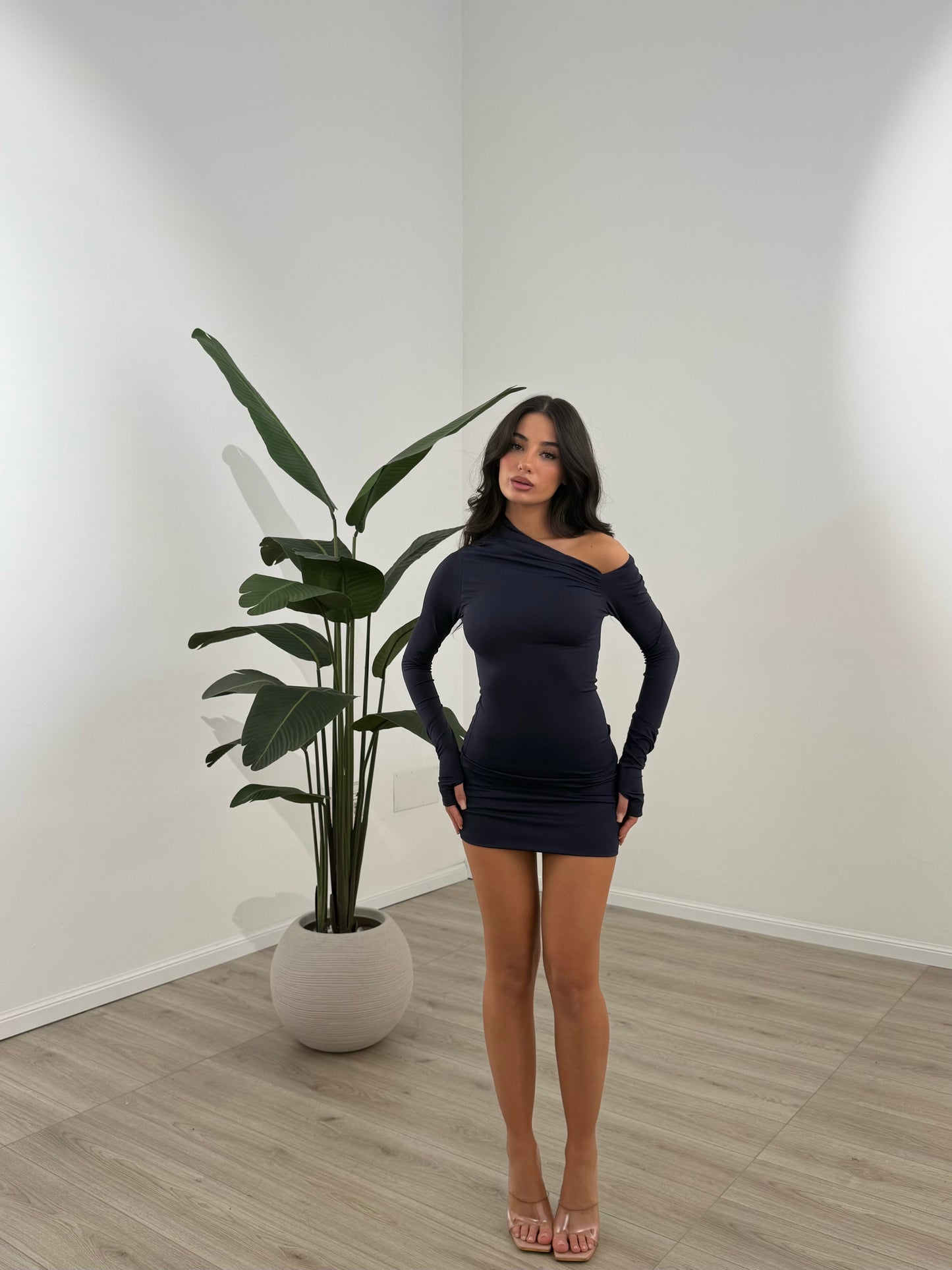 MINI DRESS KENDAL BLU