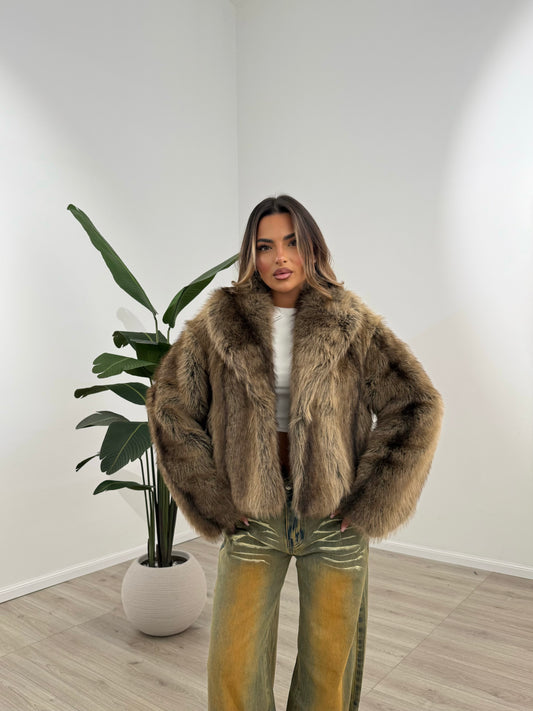 PELLICCIA FUSION MARRONE