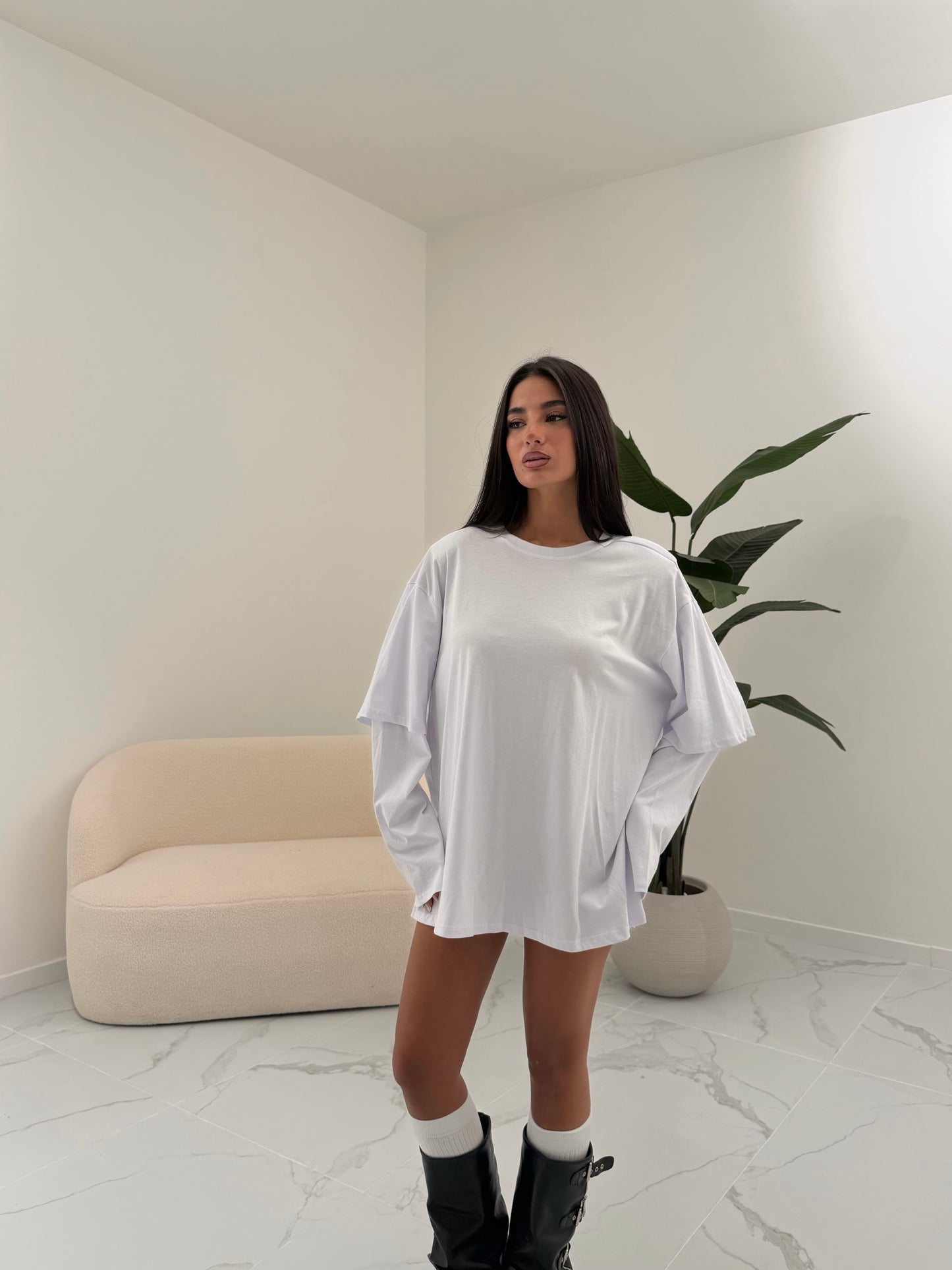 MAGLIA COUPLE BIANCA