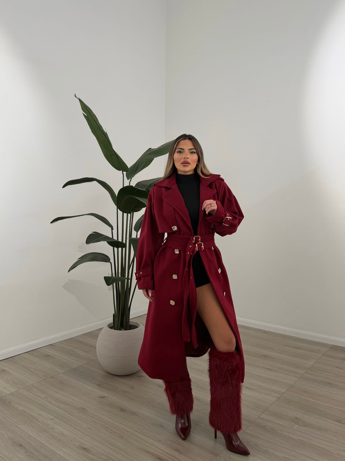 CAPPOTTO COAT BORDEAUX