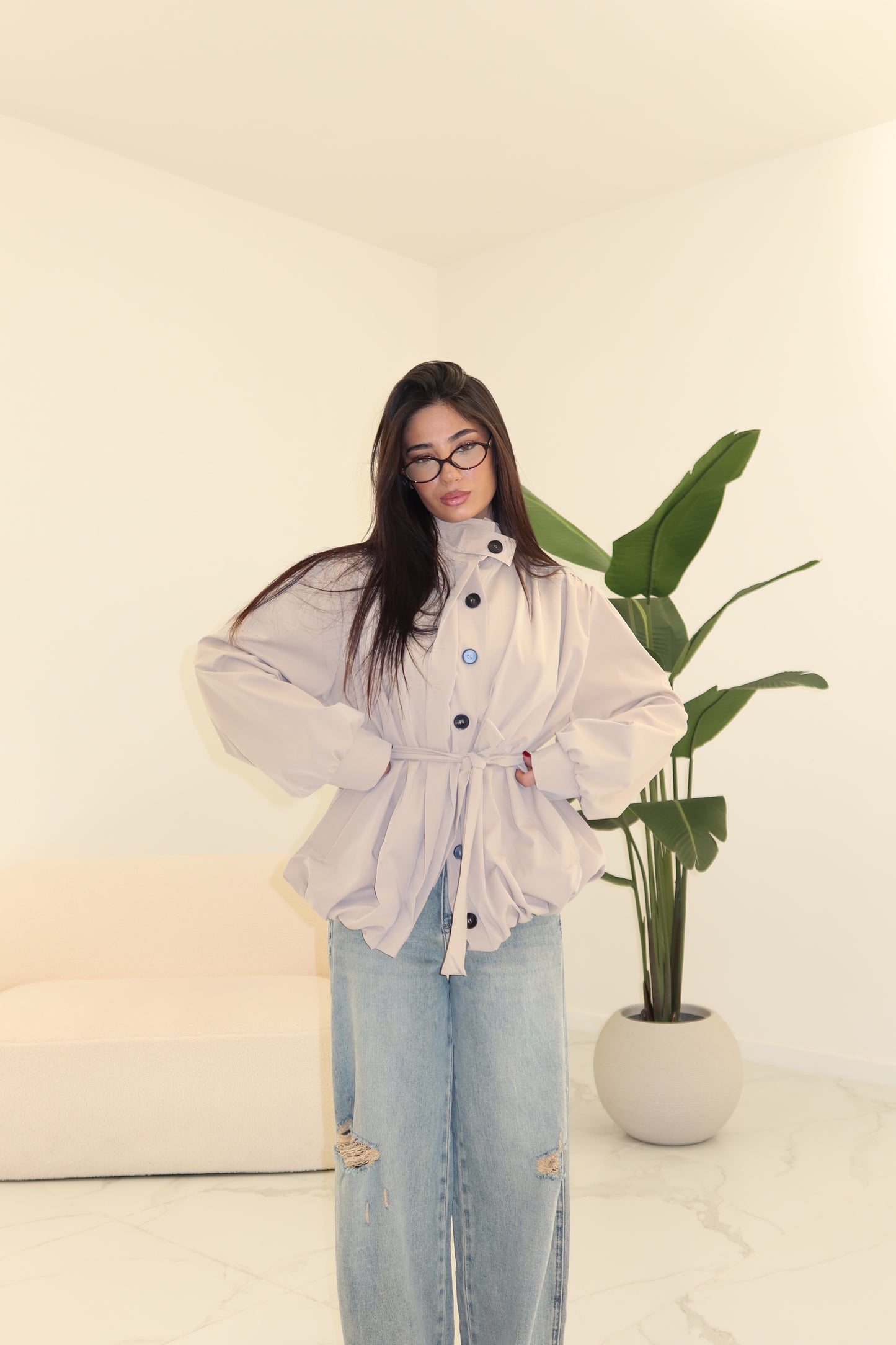 TRENCH VICIOUS BEIGE