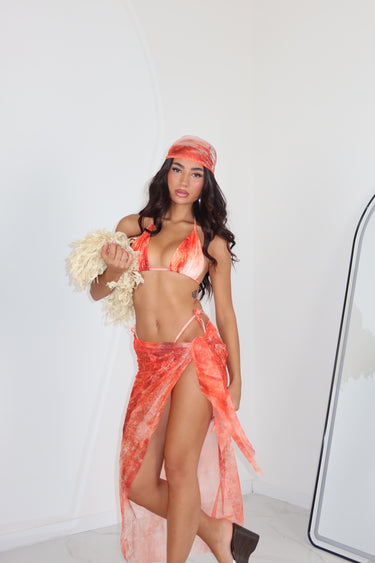 SET BIKINI FASTER ARANCIONE