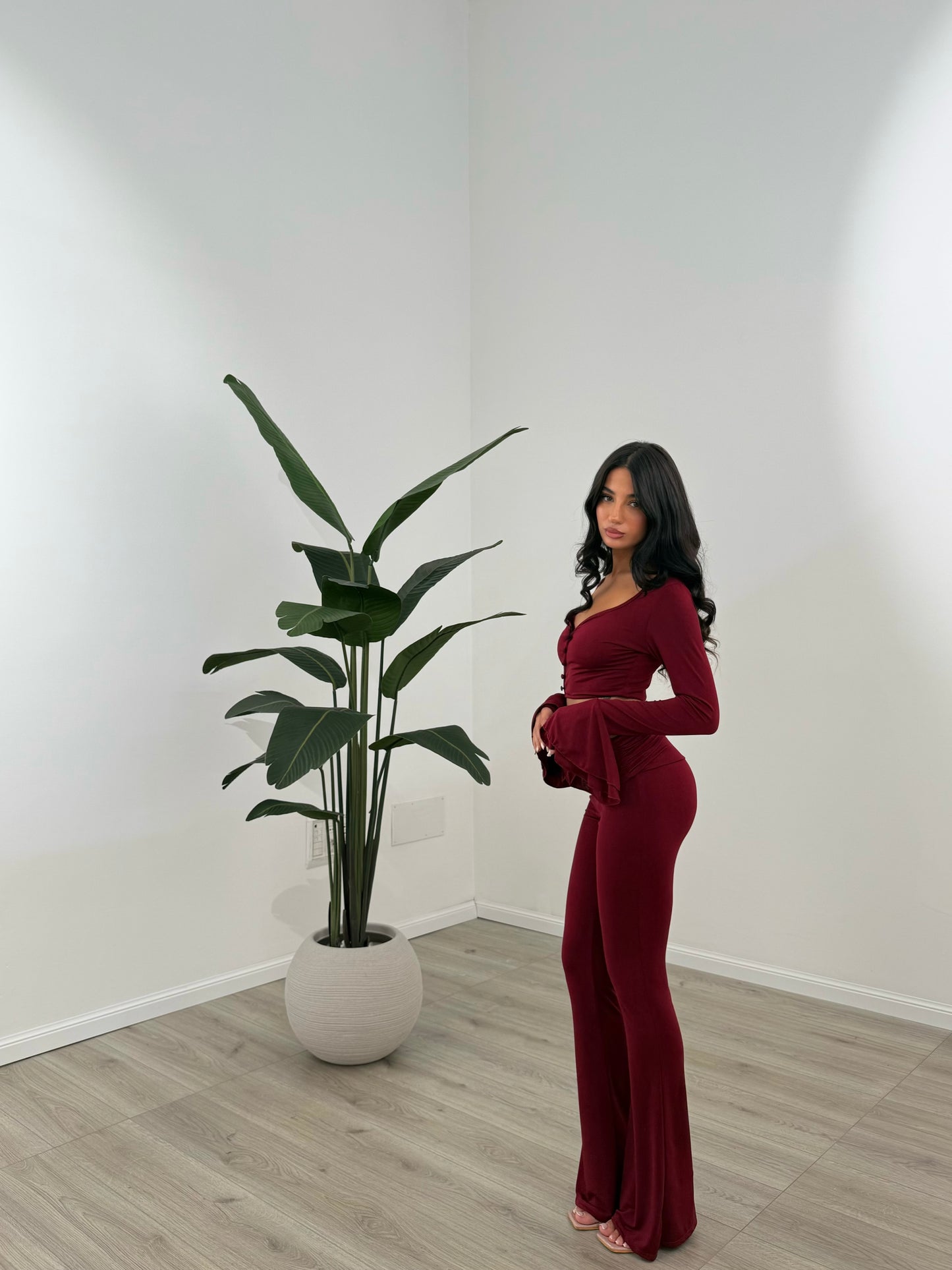 COORD SET MAYRA BORDEAUX