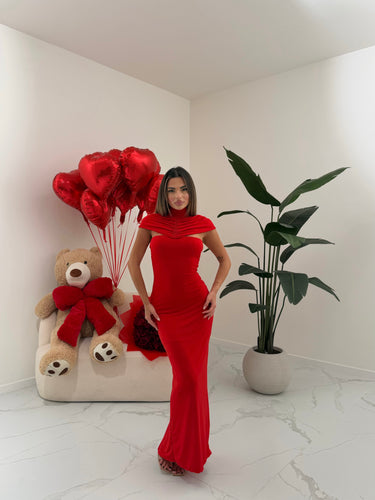 ABITO VALENTINE ROSSO
