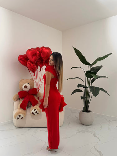 ABITO VALENTINE ROSSO