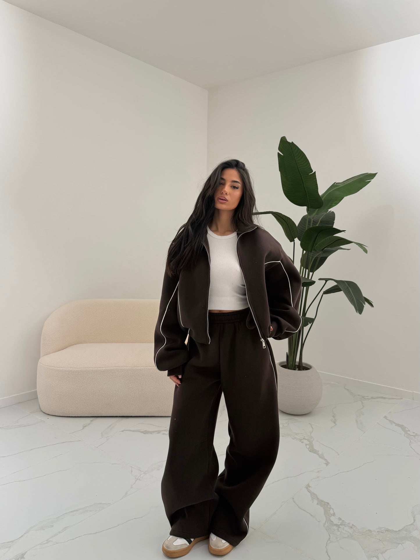 COORD SET NOHA MARRONE