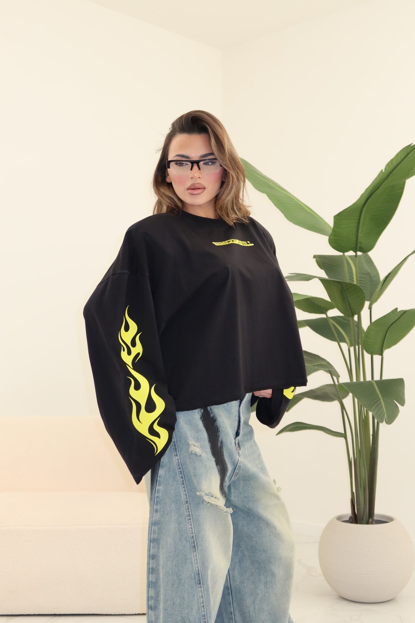 MAGLIA B&R FIRE NERA