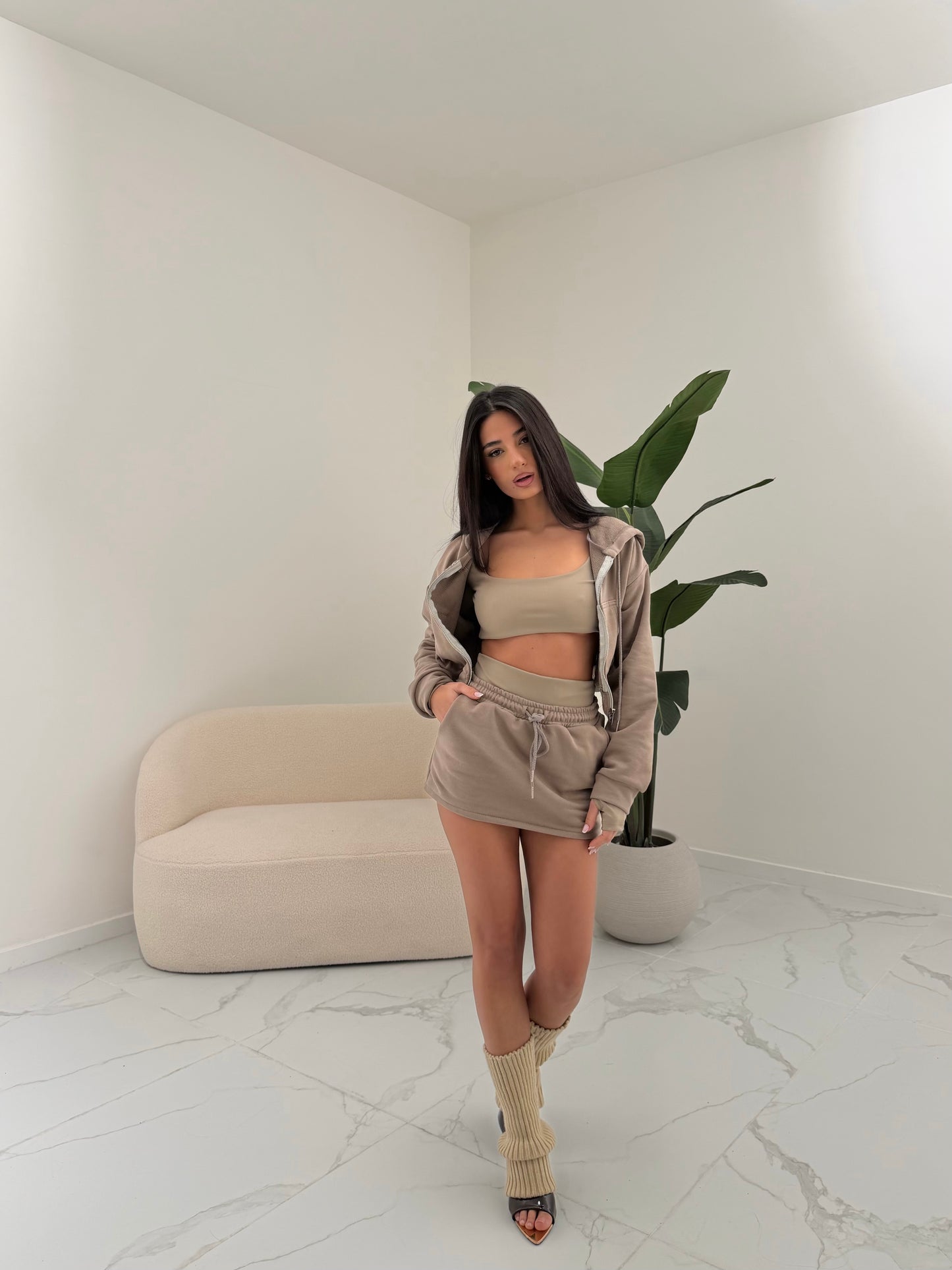 COORD SET 100K BEIGE