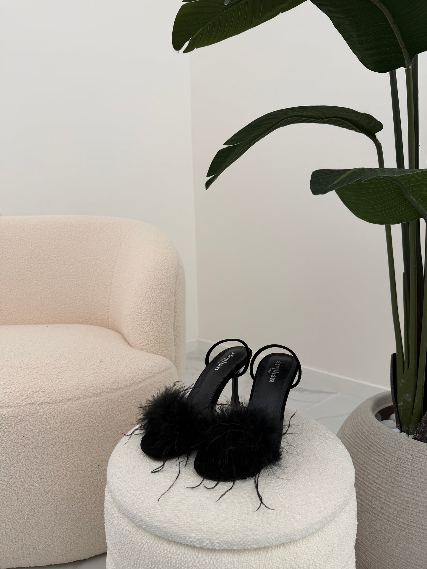 SANDALO PLUME NERO