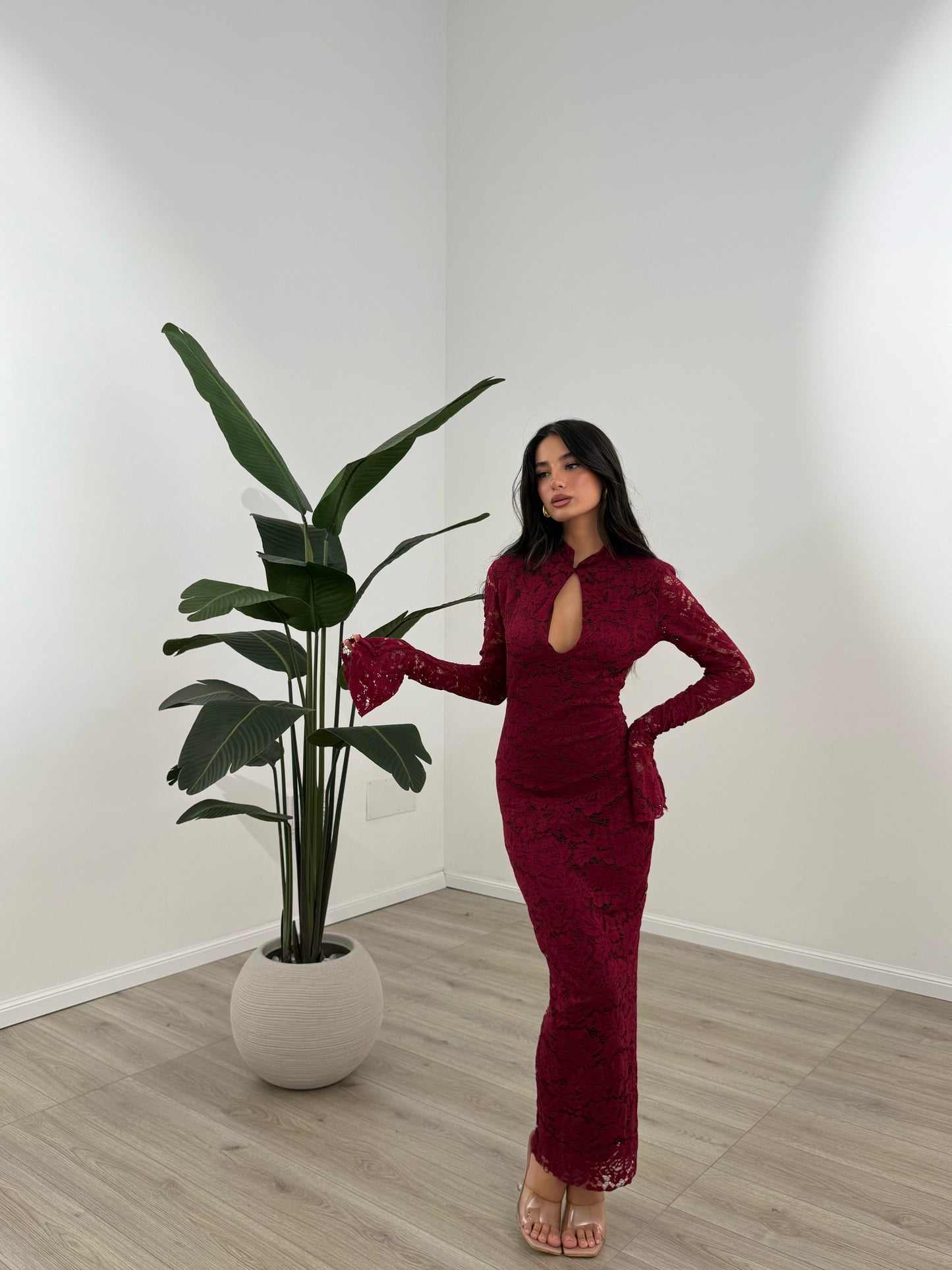 ABITO ROXIE BORDEAUX