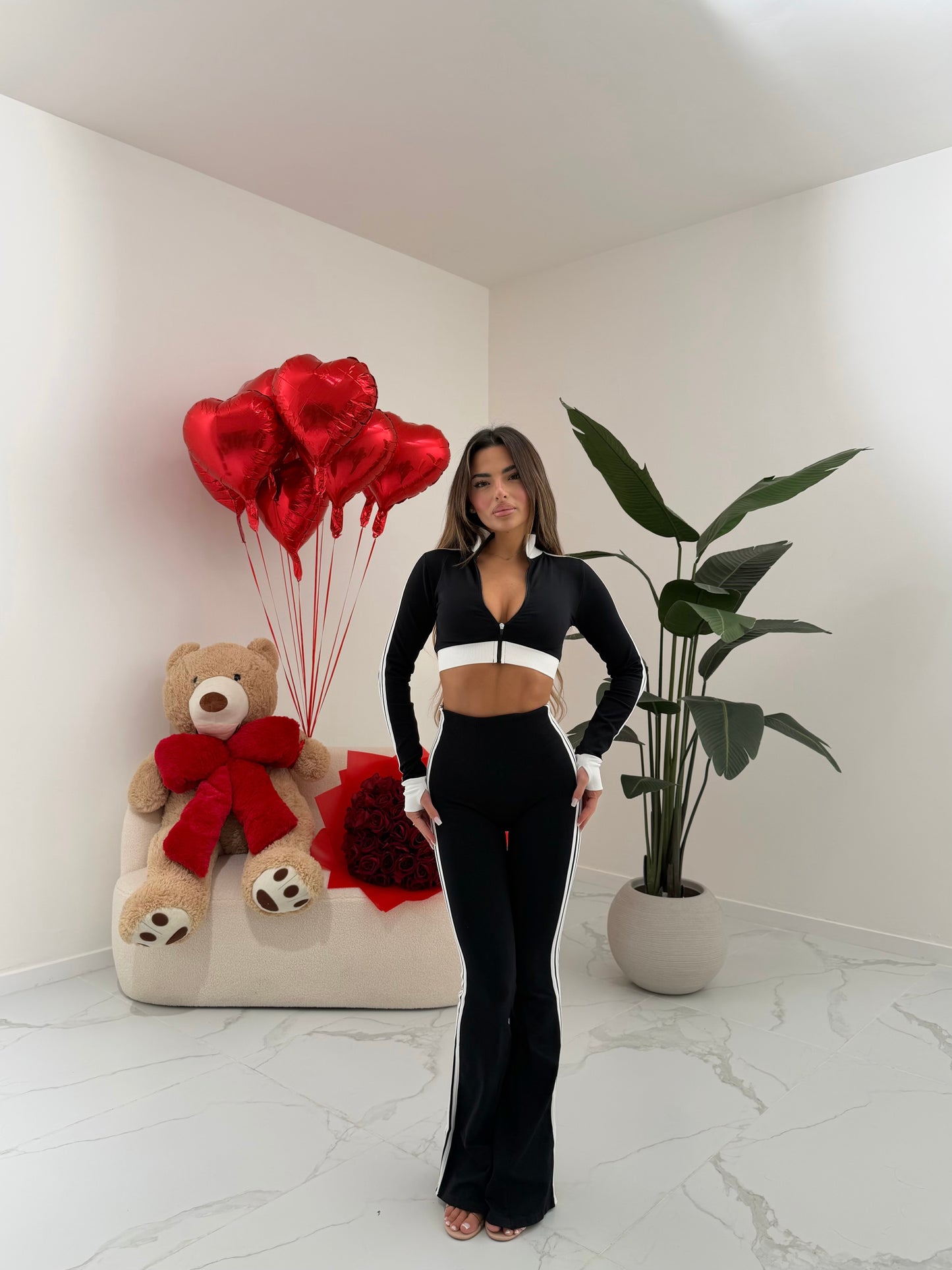 COORD SET DEPORTIVE NERO