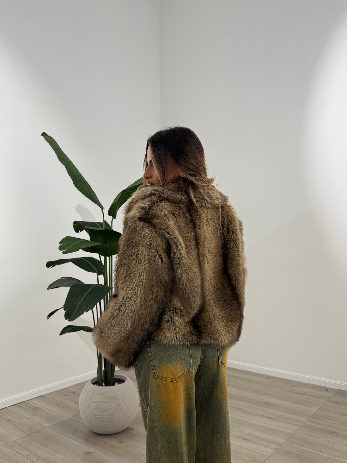 PELLICCIA FUSION MARRONE