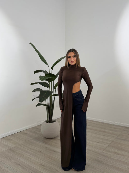 MAGLIA ALONGSIDE MARRONE