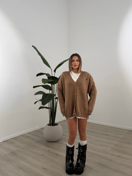 CARDIGAN PAY BEIGE